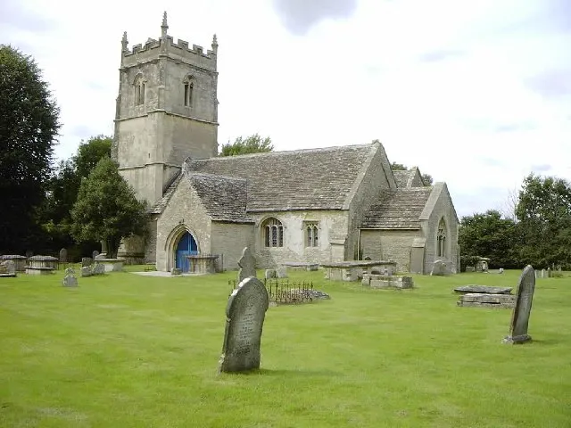 HANKERTON, Wiltshire. The church of Holy Cross