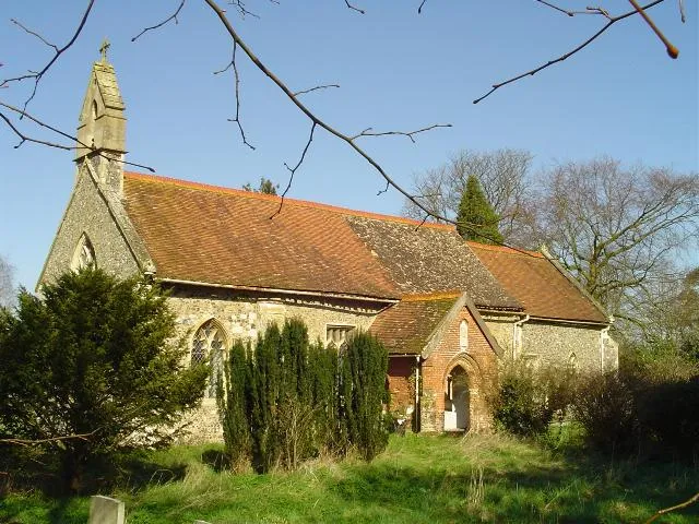 Former parish church of St George, Thwaite, Suffolk, seen from the southwest