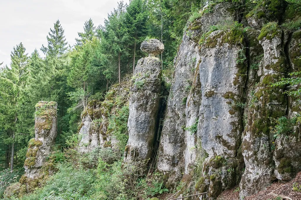 Felsturm, Schwammerl, St. Colomann, Velburg, Geotop