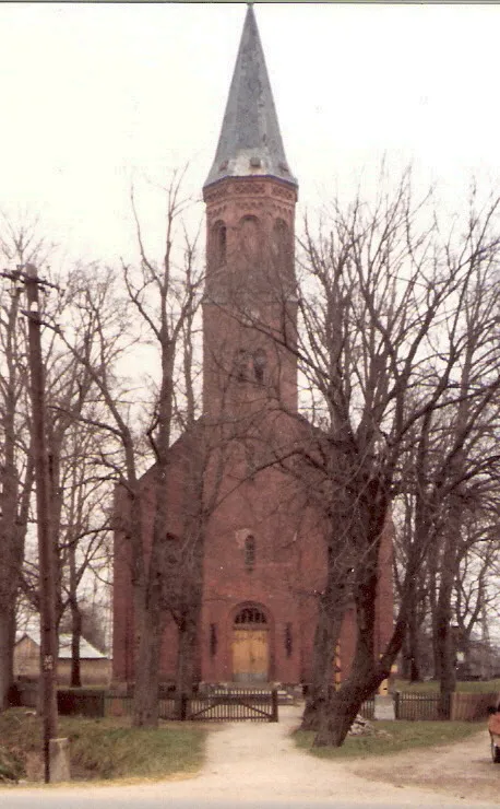 Exaltation of the Holy Cross church in Słowino, Poland