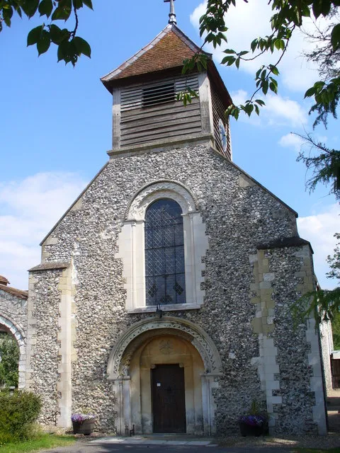 Church of England parish church of St Mary the Virgin, Hurley: Flint-walled parish church on the site of original Saxon church. Surrounding buildings belonged to a Benedictine priory - founded 1086, dissolved 1536.