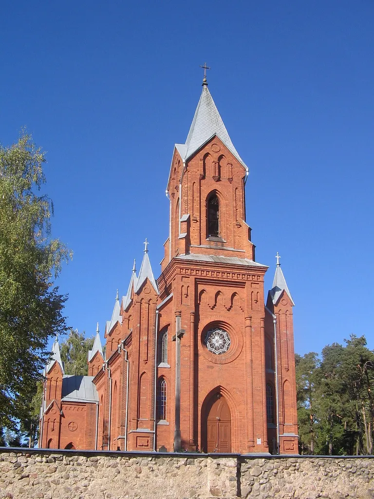 Church of Saint Alex. Ivyanets, Belarus.