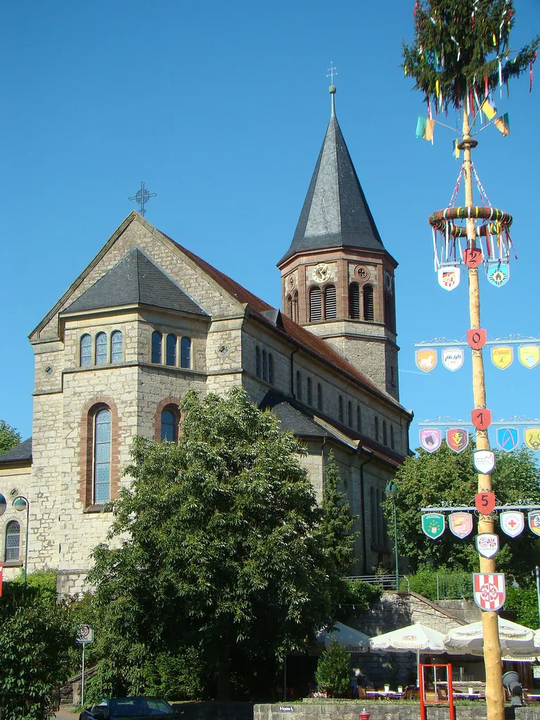 Alte Kilianskirche in Assamstadt (heute Gemeindezentrum)