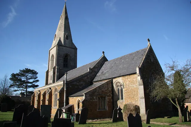 St John the Baptist's parish church, Billesdon, Leicestershire, seen from the southeast