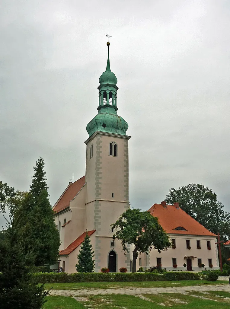 Church of the Assumption in Nowogród Bobrzański, Poland