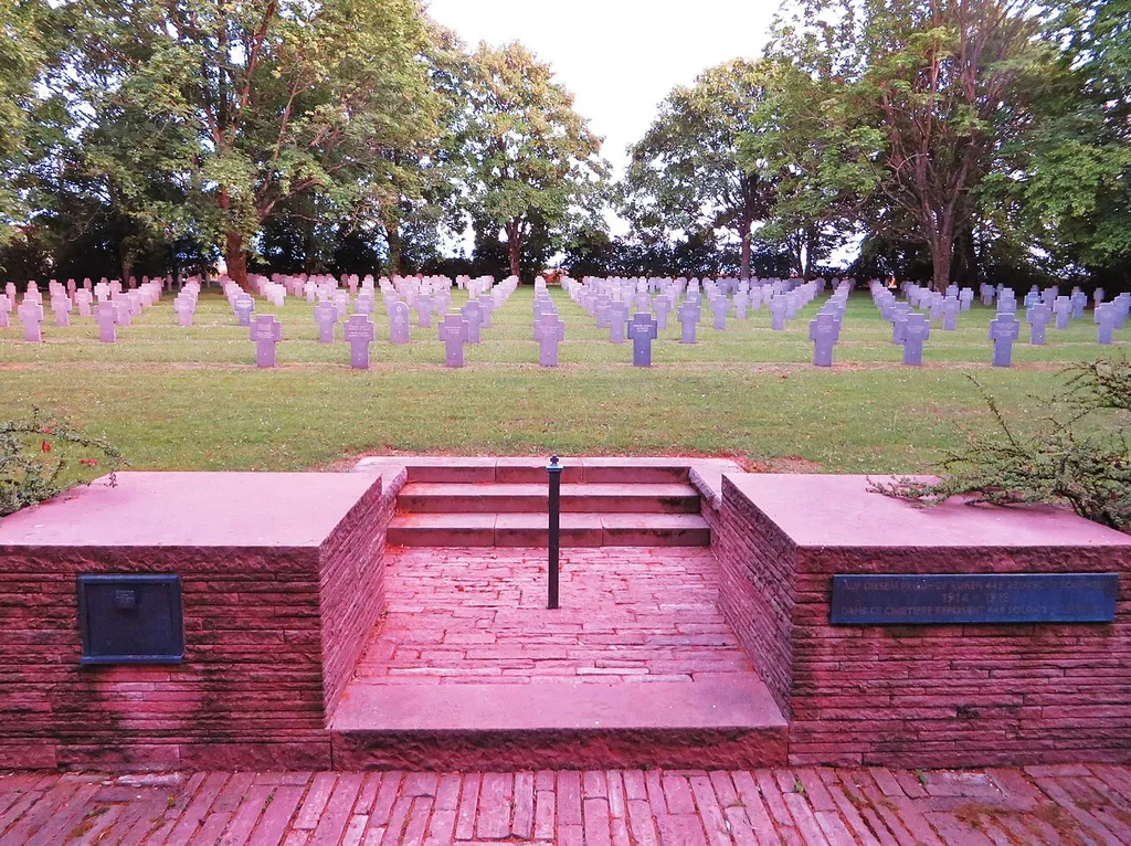 Liny-devant-Dun German military cemetery