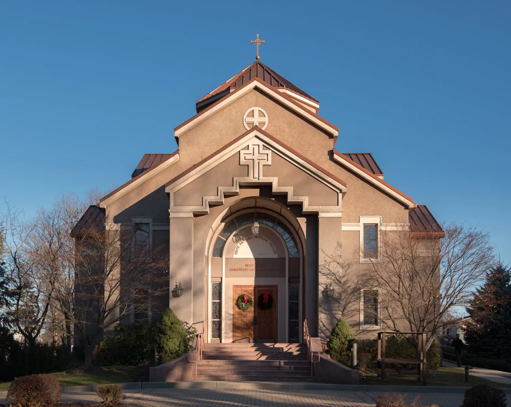 Holy Cross Armenian Catholic Church Belmont Massachusets front view