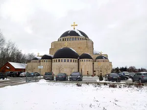 Hagia Sophia Orthodox church in Warsaw