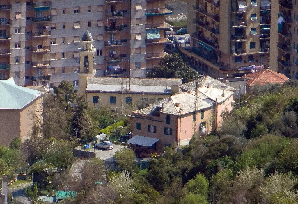 Genoa (Italy), the old church of San Gottardo