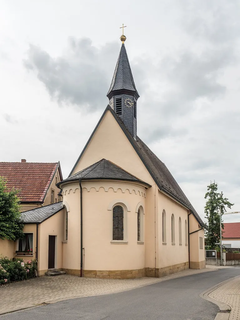 Catholic Branch Church of the Assumption in courts (Stegaurach)