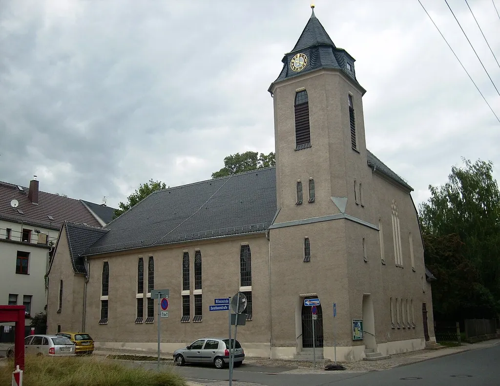 Luther Church in Glauchau (Zwickau district, Saxony)