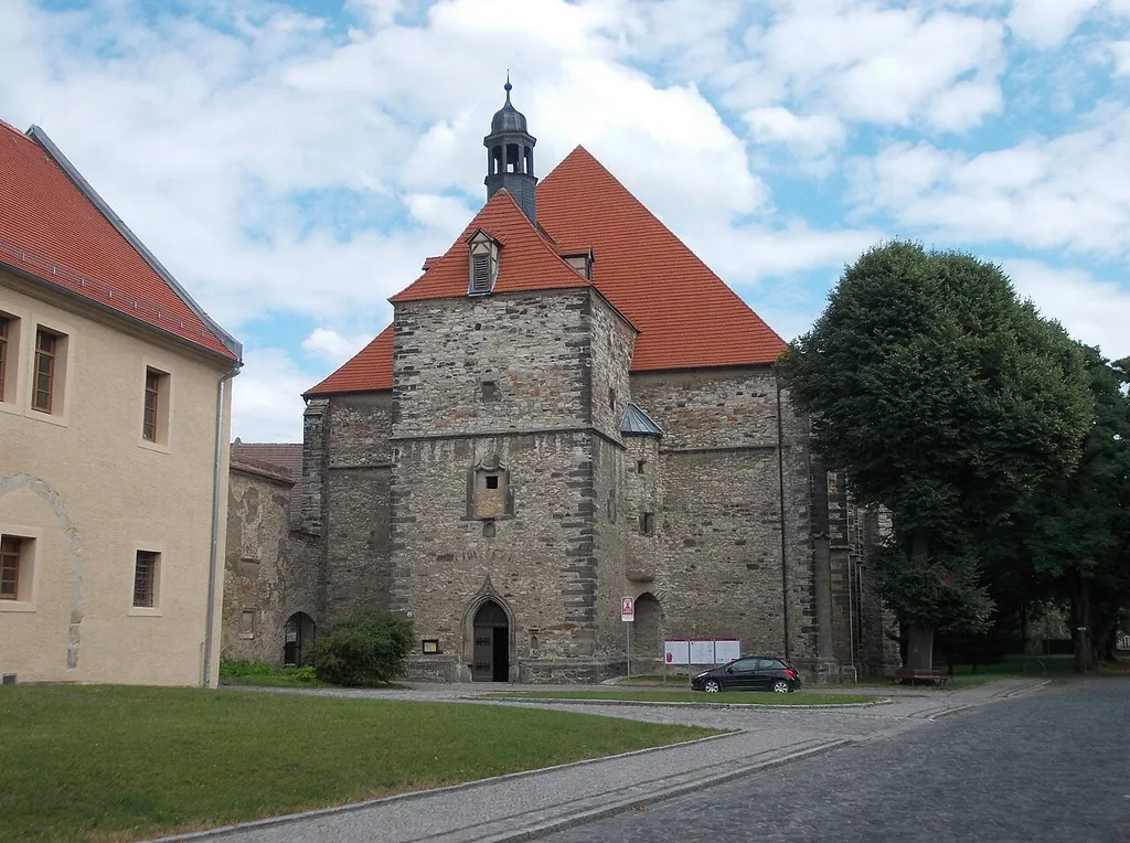 St. Mary and St. Cyprian Monastery Church in Nienburg/Saale (district: Salzlandkreis, Saxony-Anhalt)