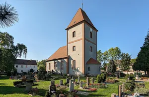 cemetery and church Baalsdorf, Leipzig
