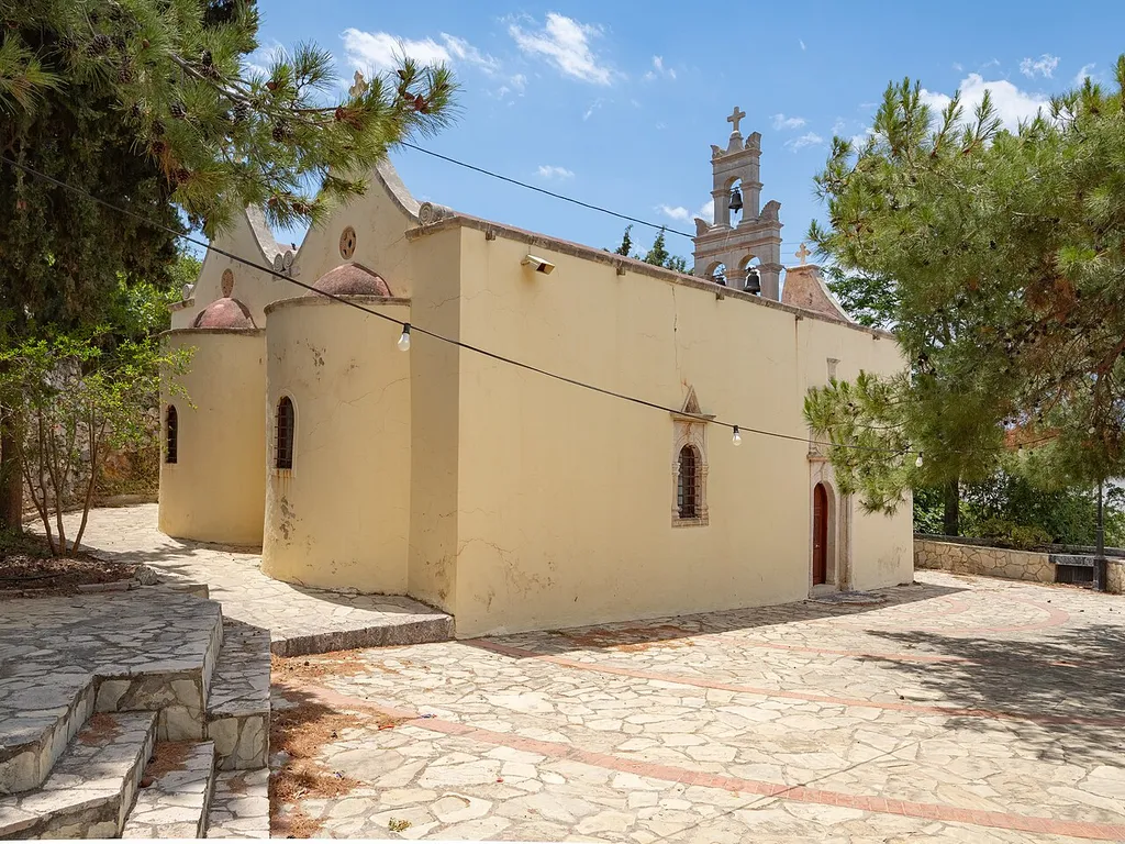 Church of Theotokos and John the Theologian in Kavousi, Crete.