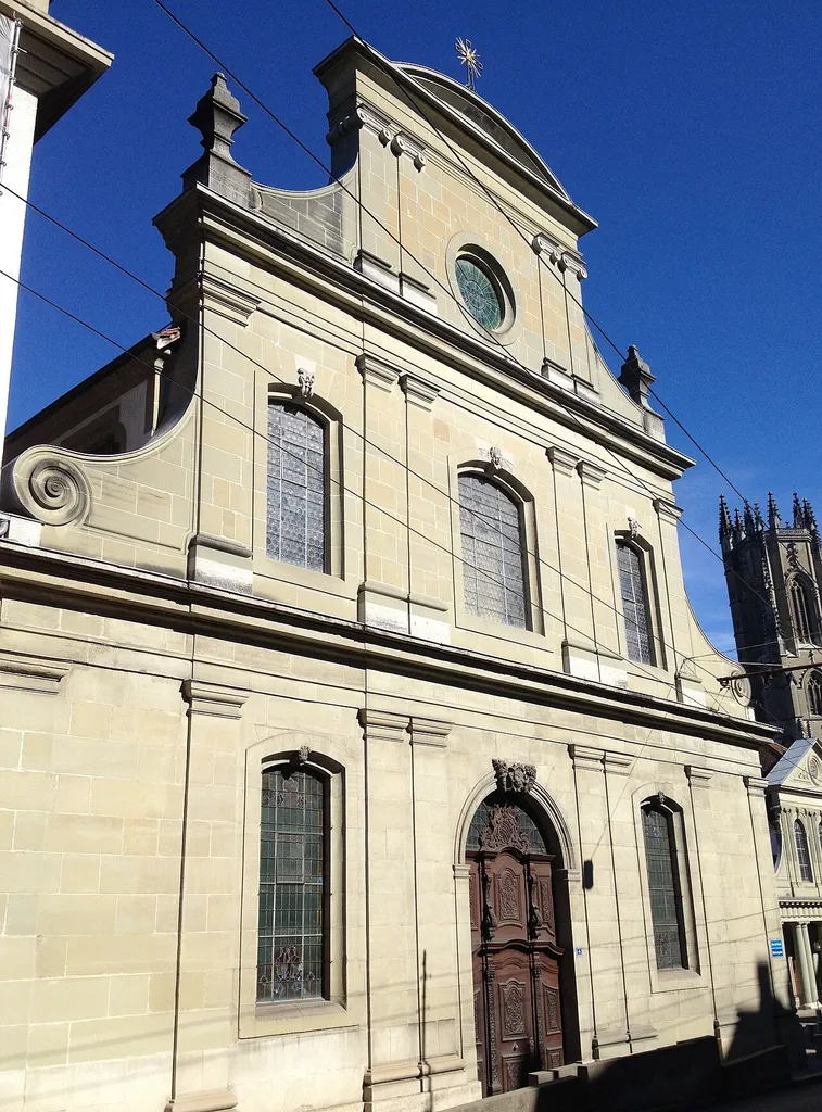 Le couvent des Cordeliers à Fribourg, en Suisse.