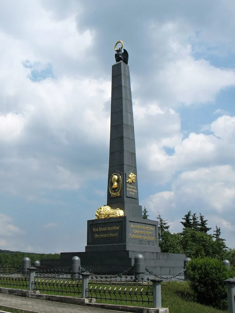 Austrian monument to the Battle of Kulm in Varvažov