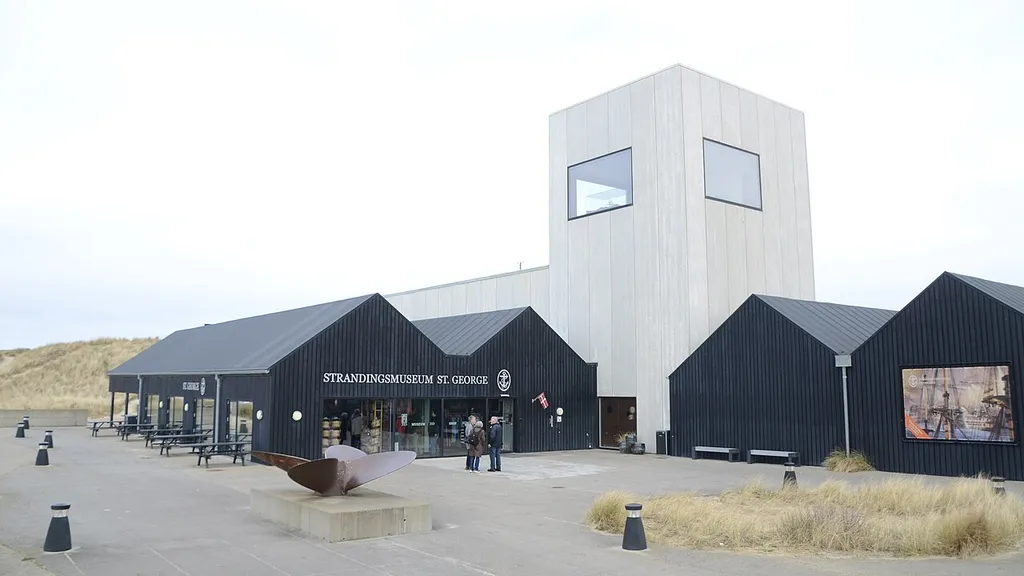 Strandingsmuseets indgangsparti