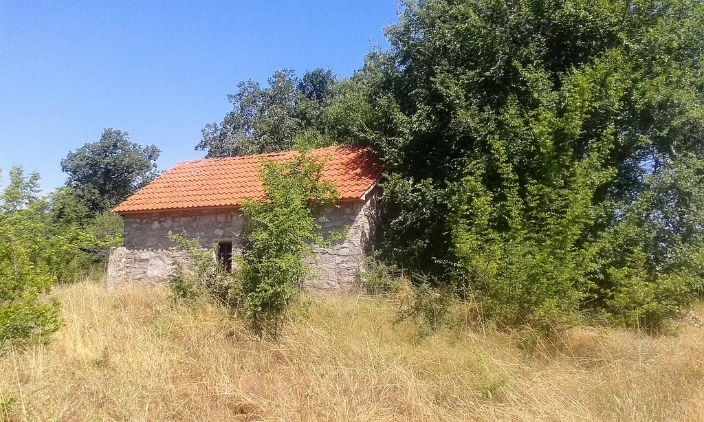 View of the St. Nicholas Church in the village Džidimirci