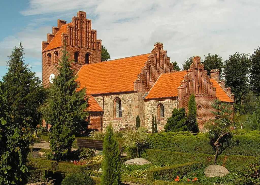 Oppe Sundby Kirke, Frederiksborg, Denmark.