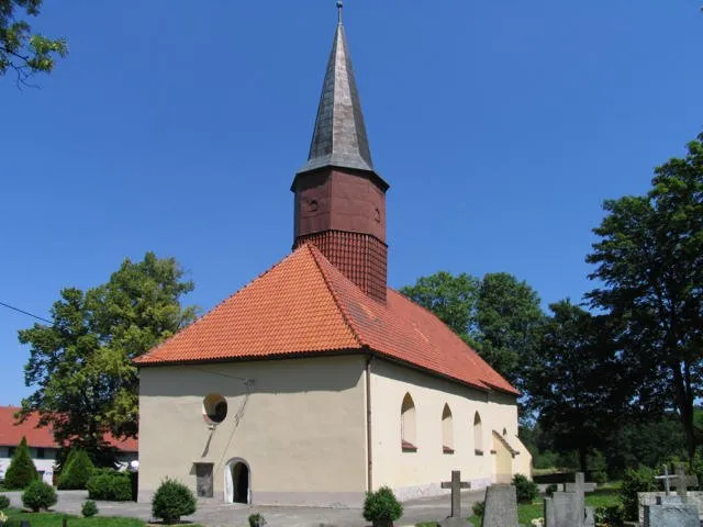 Żeliszów - rzymskokatolicki kościół parafialny p.w. św. Jana Nepomucena, poł. XIV, 1600, XIX