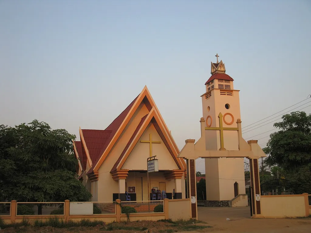 Cathedral of St Louis in Thakhek
