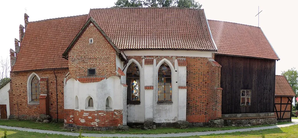 Wilczęta - kościół parafialny p.w. Przemienienia Pańskiego, 1330-1350, 1665, XVIII w.