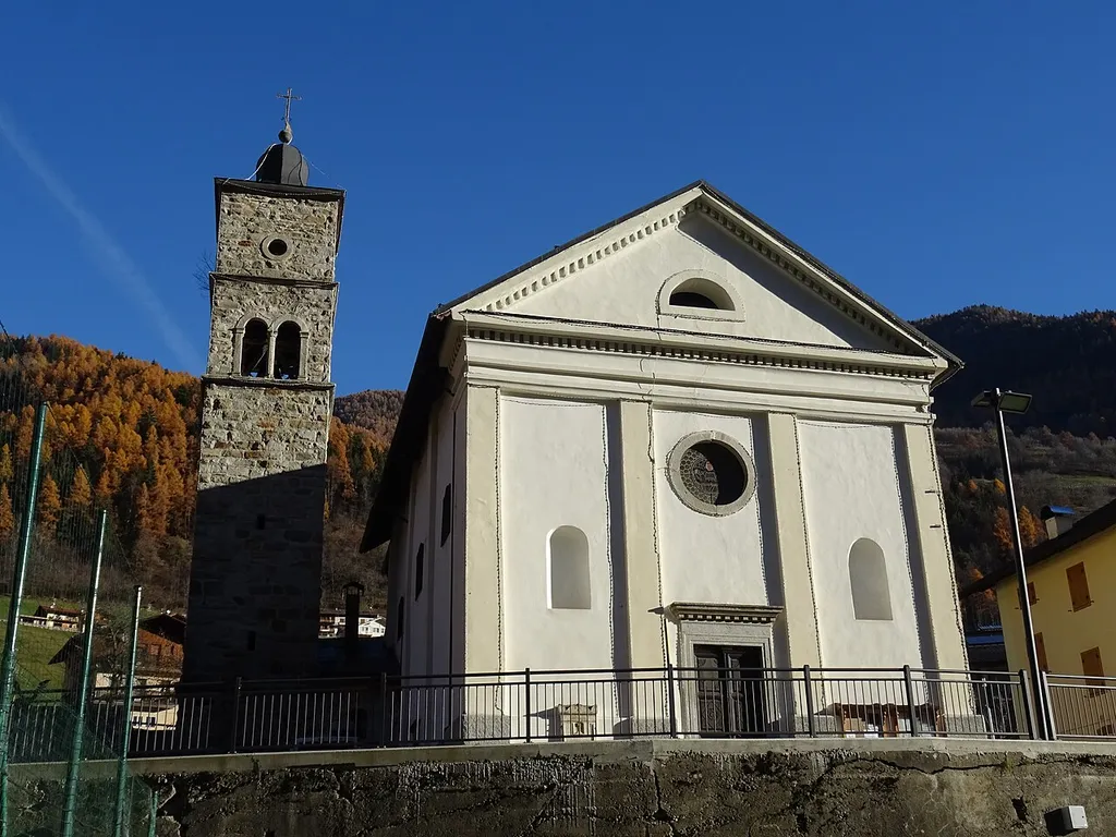 Pracorno (Rabbi, Trentino, Italy), Our Lady of Caravaggio church