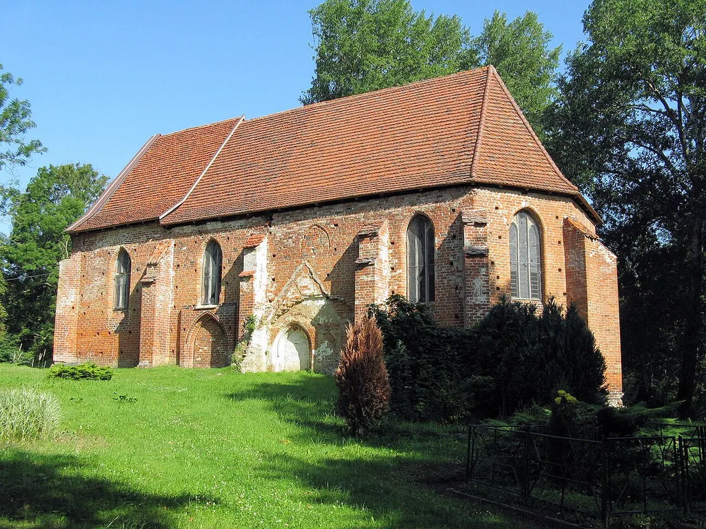 Church in Eickelberg, disctrict Parchim, Mecklenburg-Vorpommern, Germany
