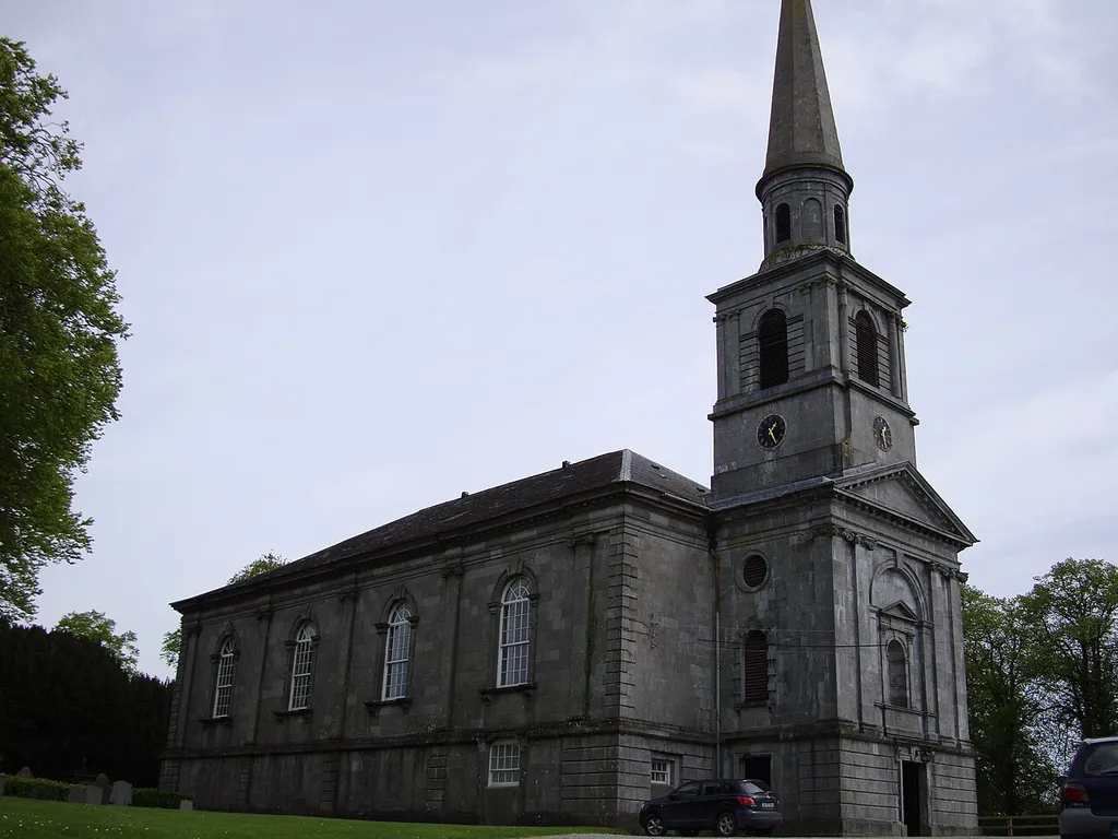 Photograph of the Church of Ireland Cathedral of St John the Baptist and St Patrick's Rock, Cashel, Co. Tipperary, Republic of Ireland