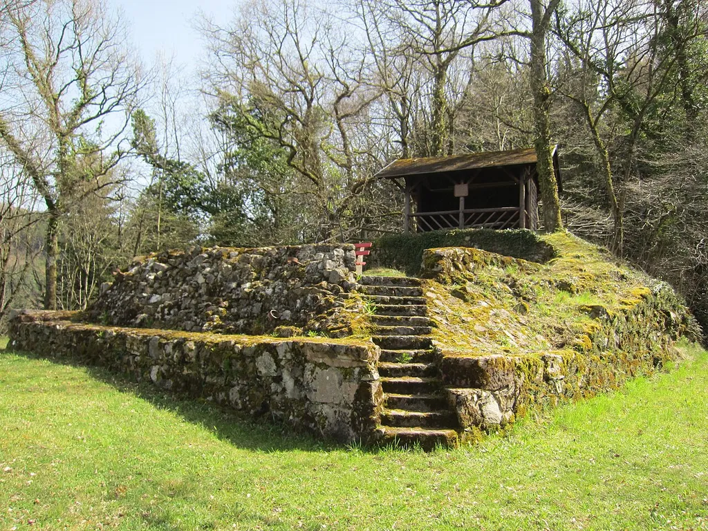 Gutach-Turm, the remains of the tower, view from west