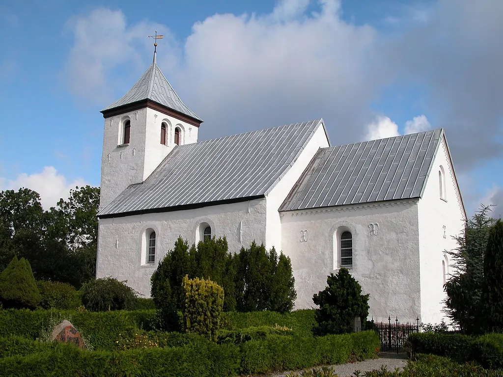 Sabroe Kirke, Aarhus, Jylland, Denmark