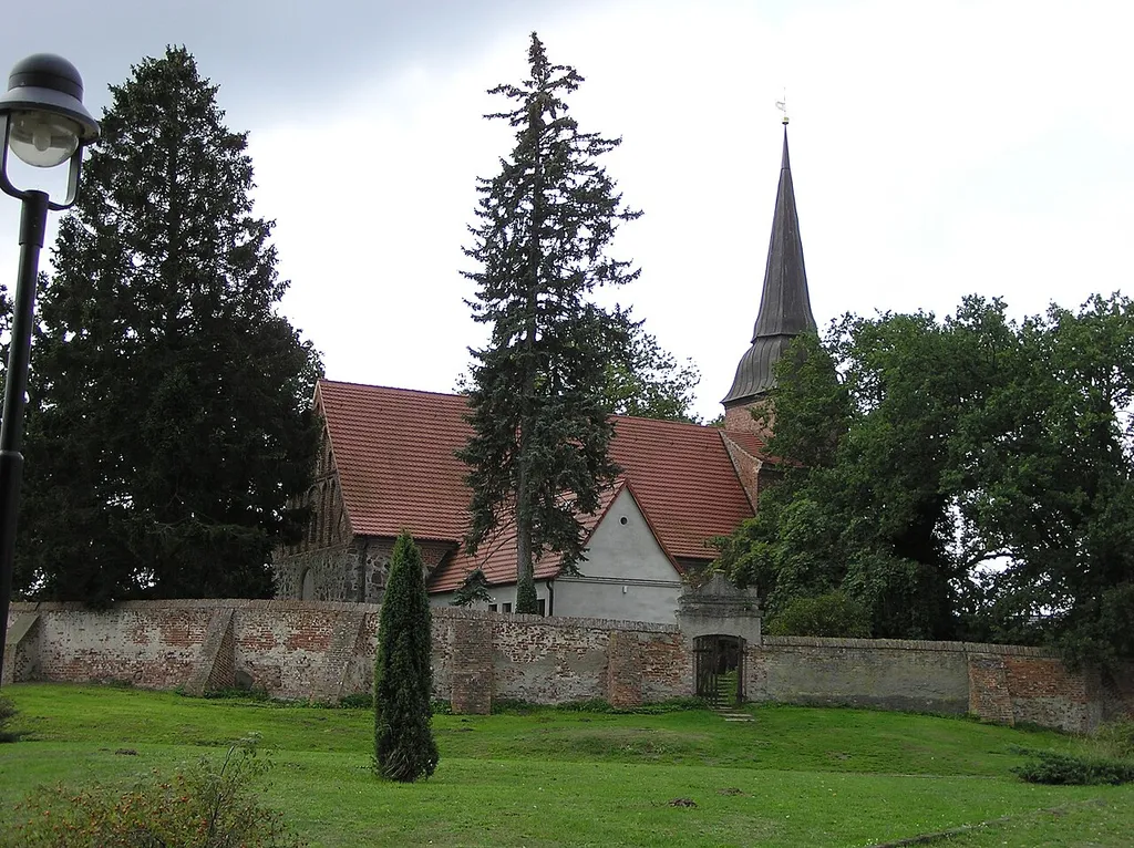 Kirche in Mellenthin auf Usedom