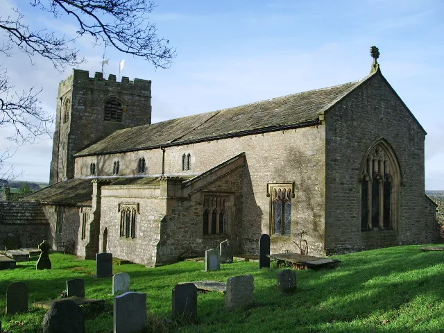 St Wilfrid's parish church, Melling, Lancashire, seen from the southeast