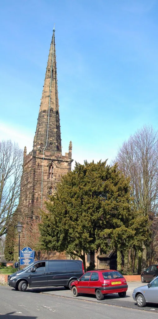 This Old Yardley Church (St Edburgha's) in Yardley, Birmingham.