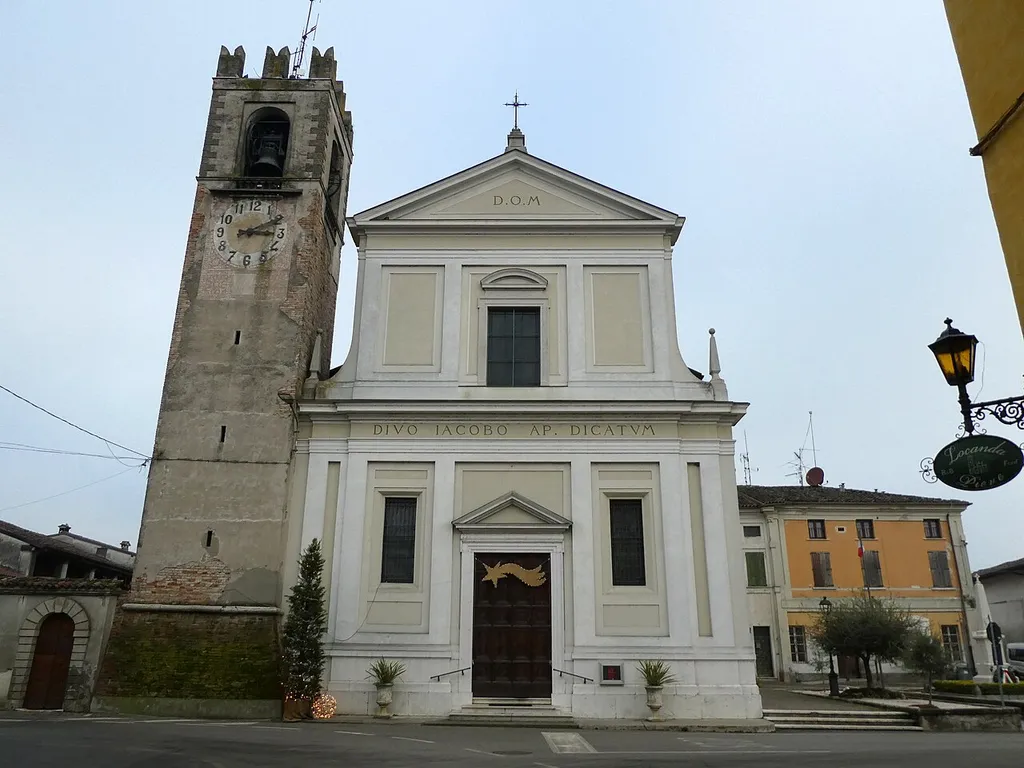 Corticelle (Dello, Lombardy, Italy), Saint James church