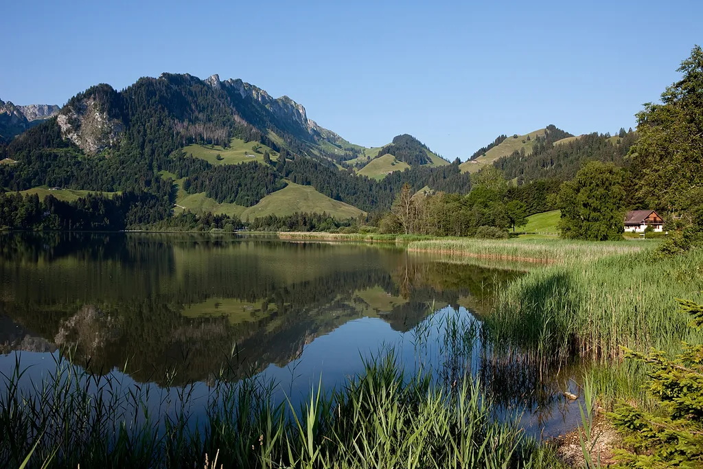 Der Schwarzsee in westlicher Richtung