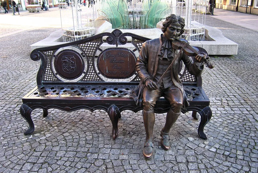 Bench G. F. Telemann in Żary