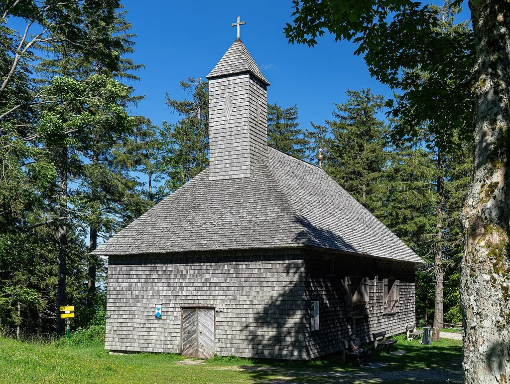 Kirche St. Koloman, Kolomansberg, Oberösterreich Westseite