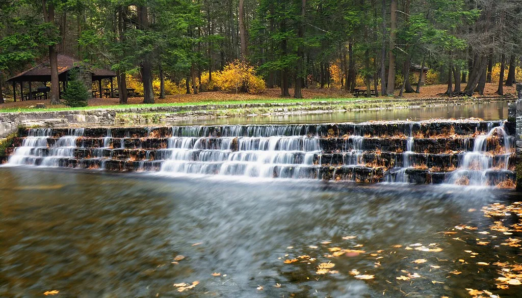 Rauchtown Run dam, Ravensburg State Park, Clinton County.