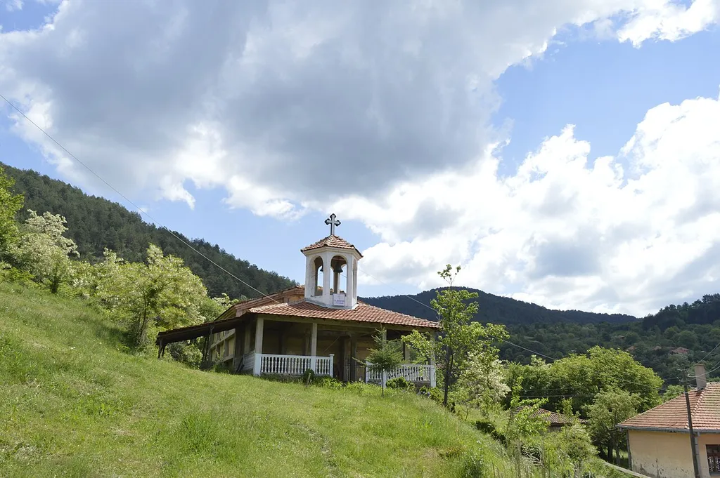View of the St. Demetrious Church in the village Pančarevo