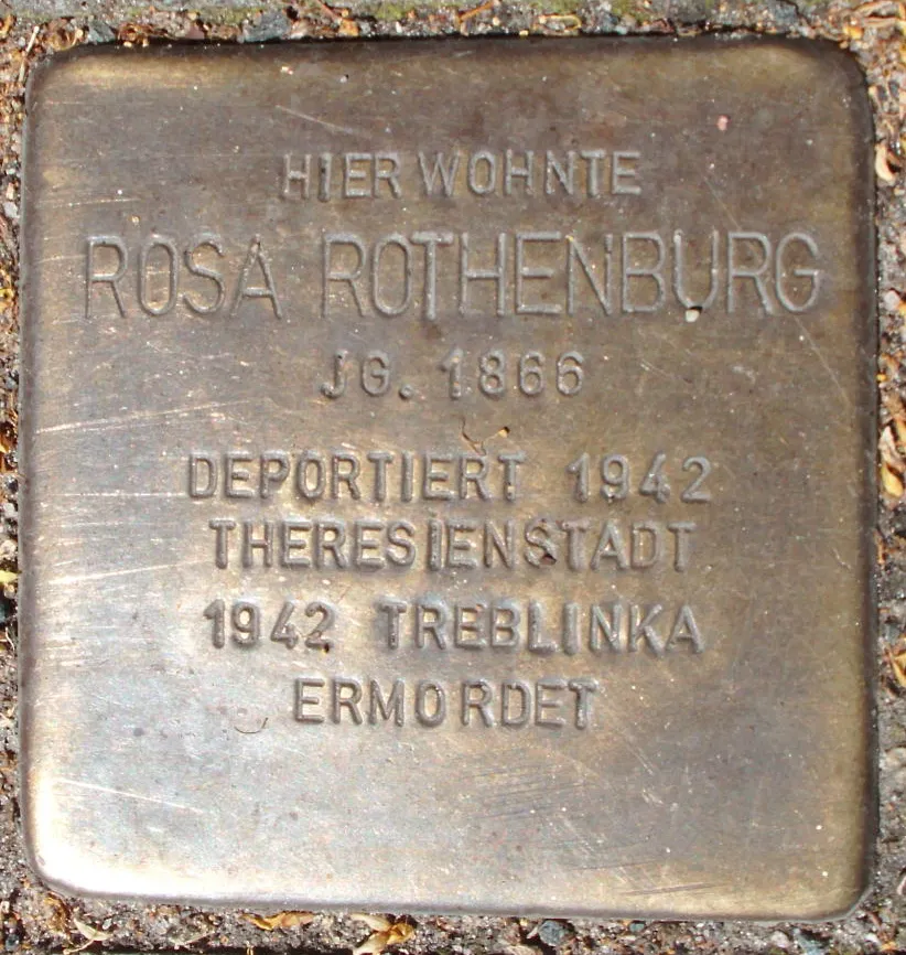Stolperstein für Rosa Rothenburg