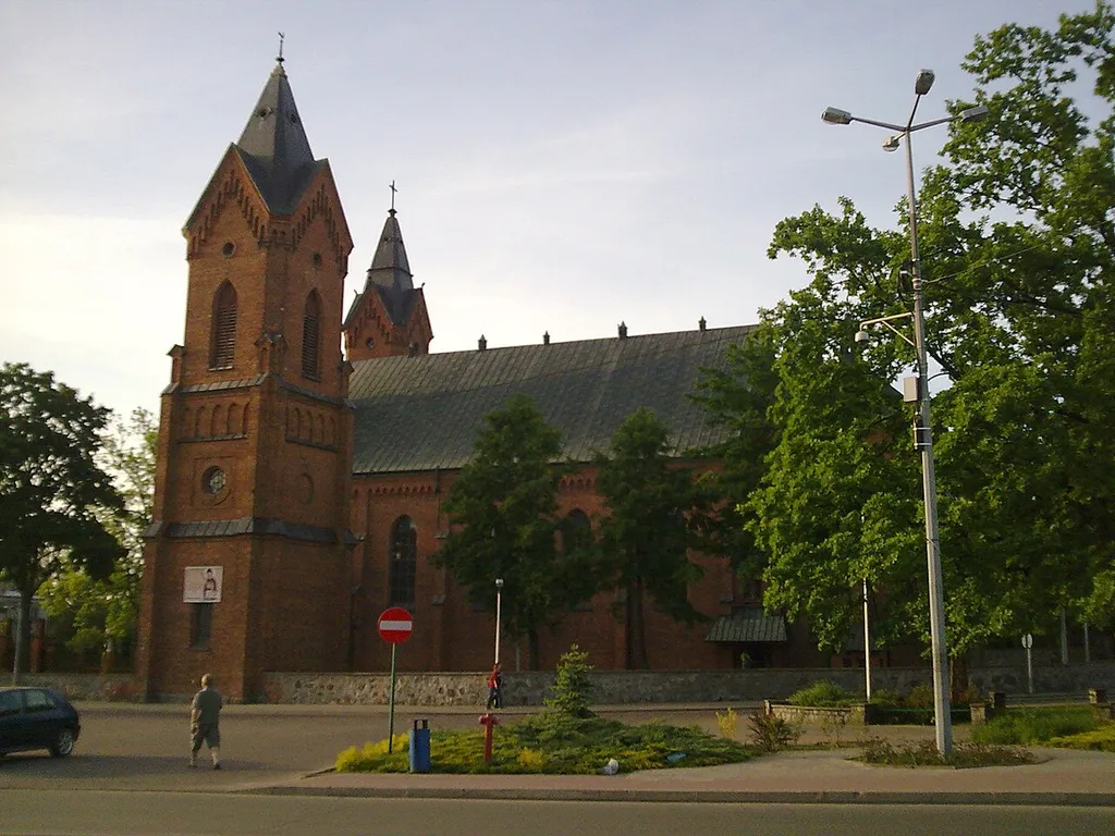 Ostrów Mazowiecka - rzymskokatolicki kościół parafialny p.w. Wniebowzięcia NMP, 1885-1893