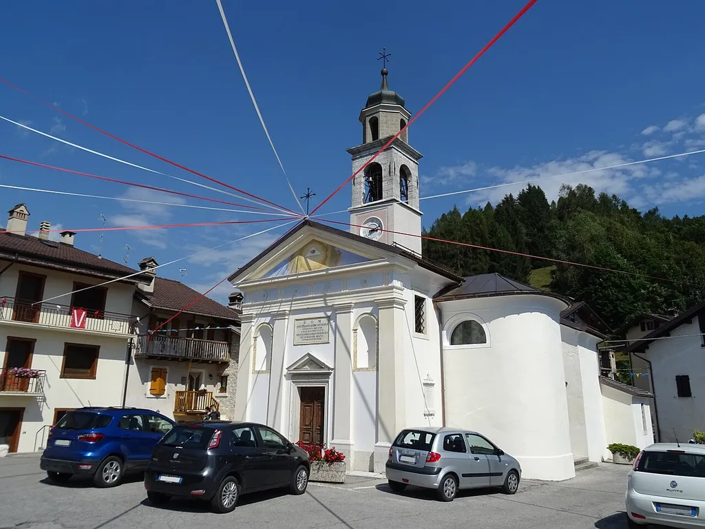 Faller (Sovramonte, Veneto, Italy), Saints Quiricus and Julietta church