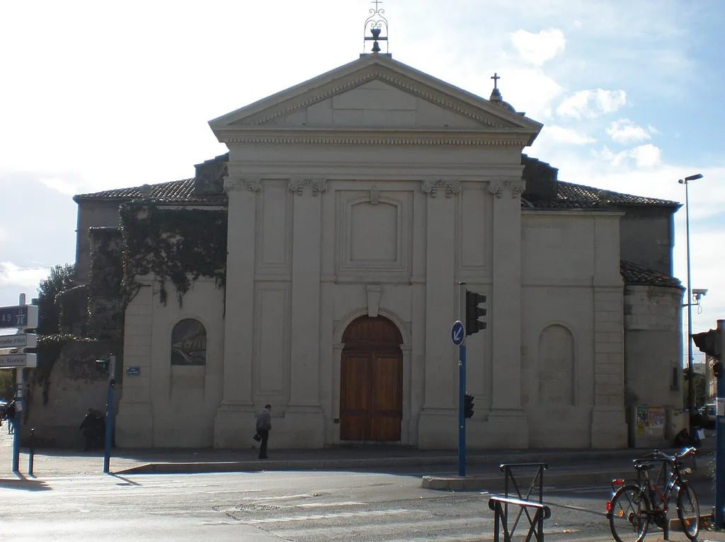 Eglise Saint-Denis à Montpellier (France)