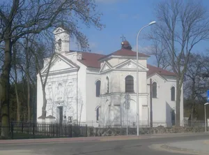 Holy Trinity church in Niegów