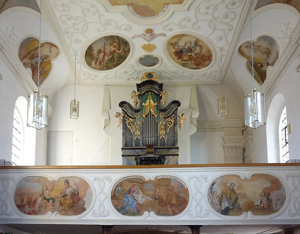 Orgel von Mariä Heimsuchung in Appertshofen (1735, Caspar König, I/7)