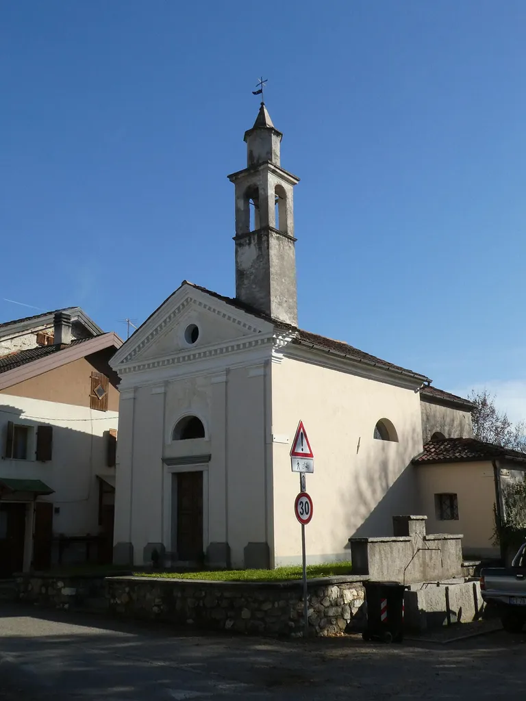 Salmenega (Santa Giustina, Veneto, Italy), Saint Mary of the Snow church
