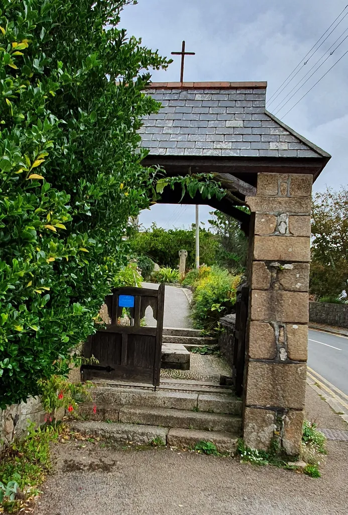 Grade II listed gate on the south side of Phillack Church