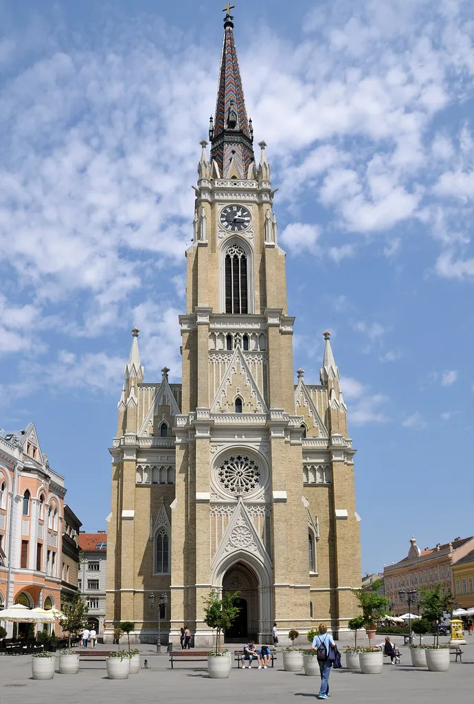 The Name of Mary Parish Church - The Cathedral, built in 1895 in the neo-gothic style on the foundation of an old Roman Catholic church.