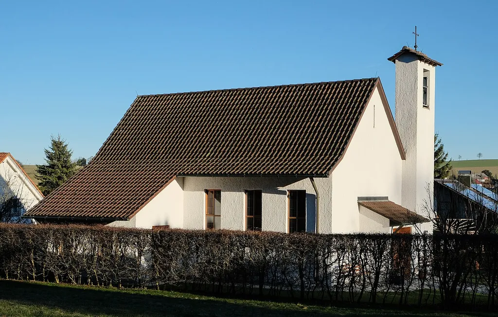 Protestant church Johanneskirche, Heiligenberg, district Bodenseekreis, Baden-Württemberg, Germany